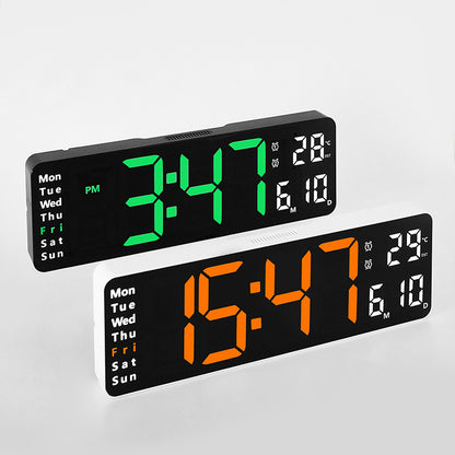 Digitale Wanduhr Brehn