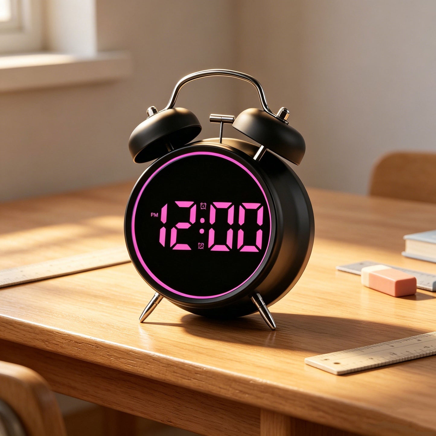 Digitaler Wecker mit Großem Led-Display und Dual-Alarmfunktion Brehn