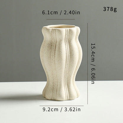 Elegante dekorative Keramik-Blumenvase