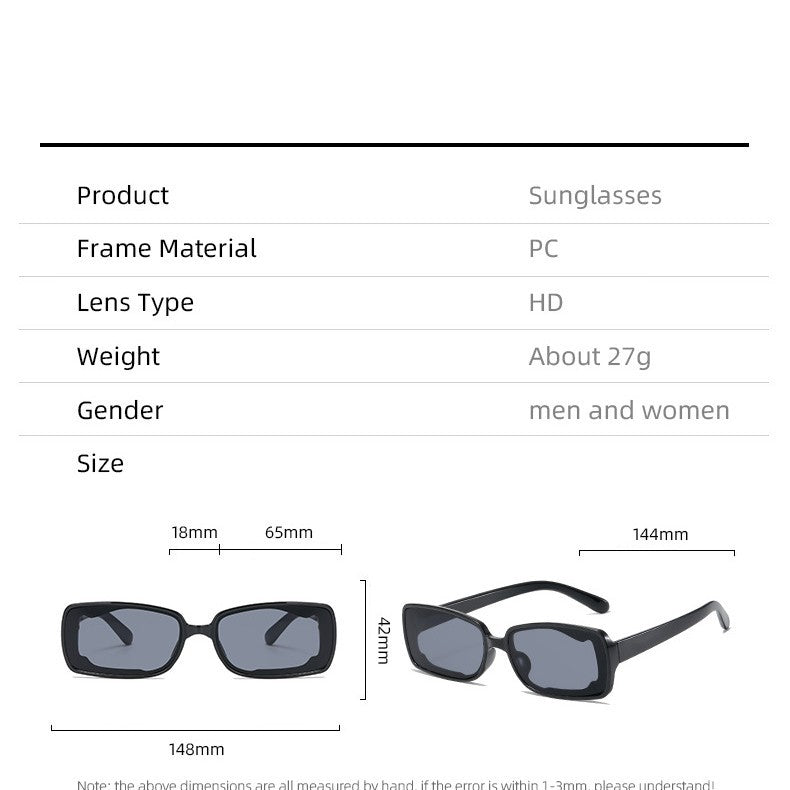 Damen modische Sonnenbrille mit futuristischem Design Brehn