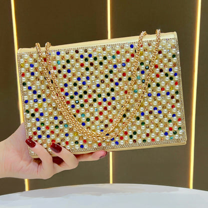 Bejeweled Abend-Clutch