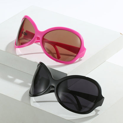 Stylische Übergroße Schild Sonnenbrille Brehn 1787812453