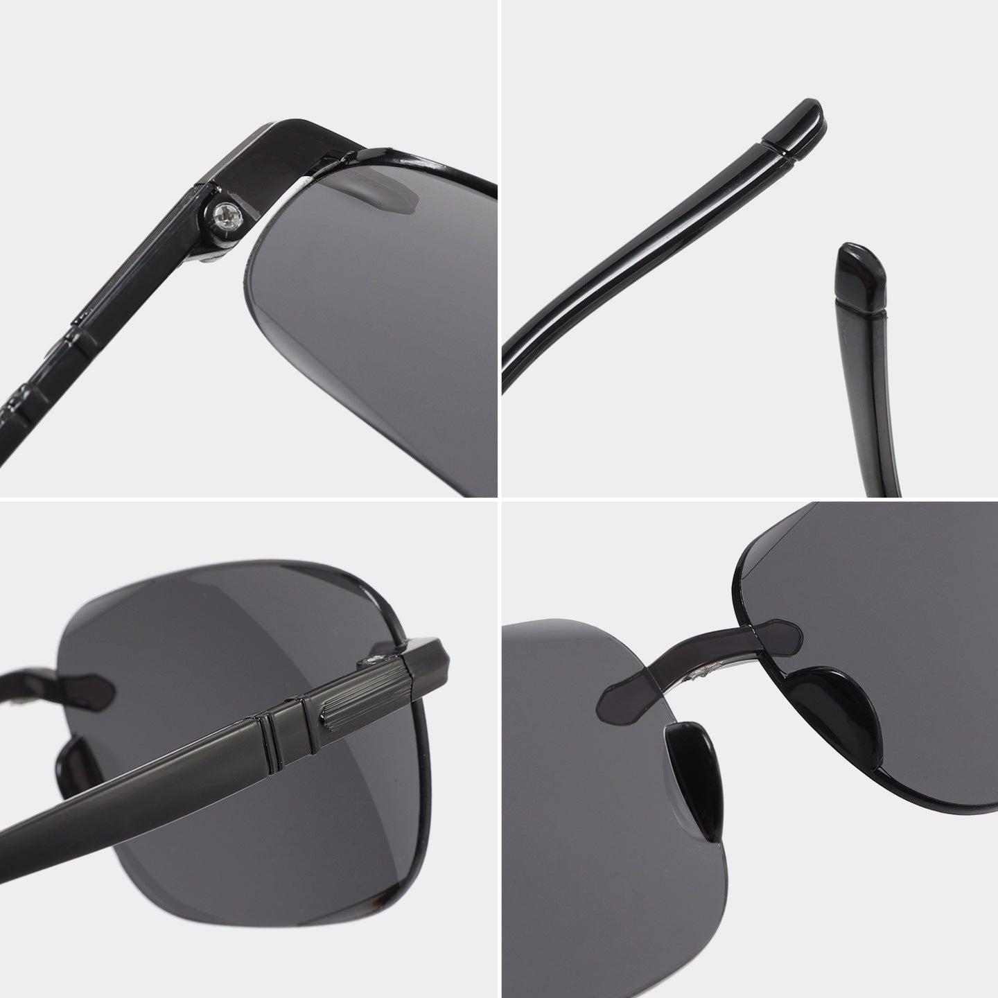 Retro Geometrische Sonnenbrille Brehn