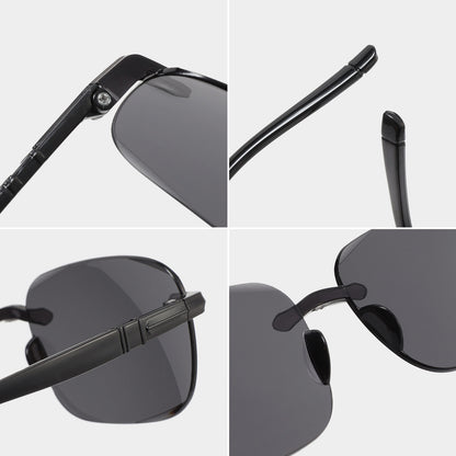 Retro Geometrische Sonnenbrille Brehn