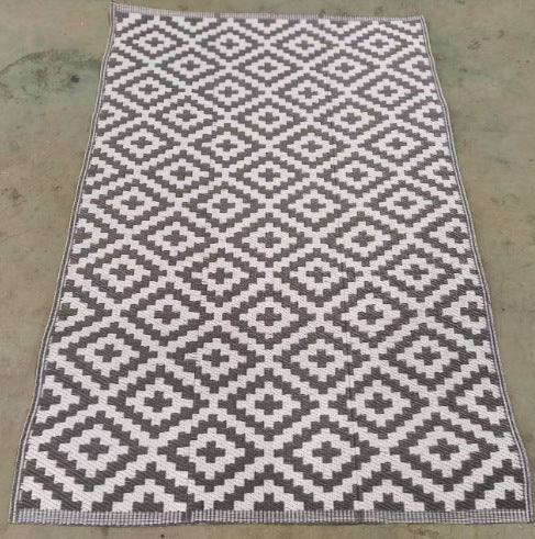 Damen Eleganter dekorativer Teppich mit geometrischem Muster Brehn