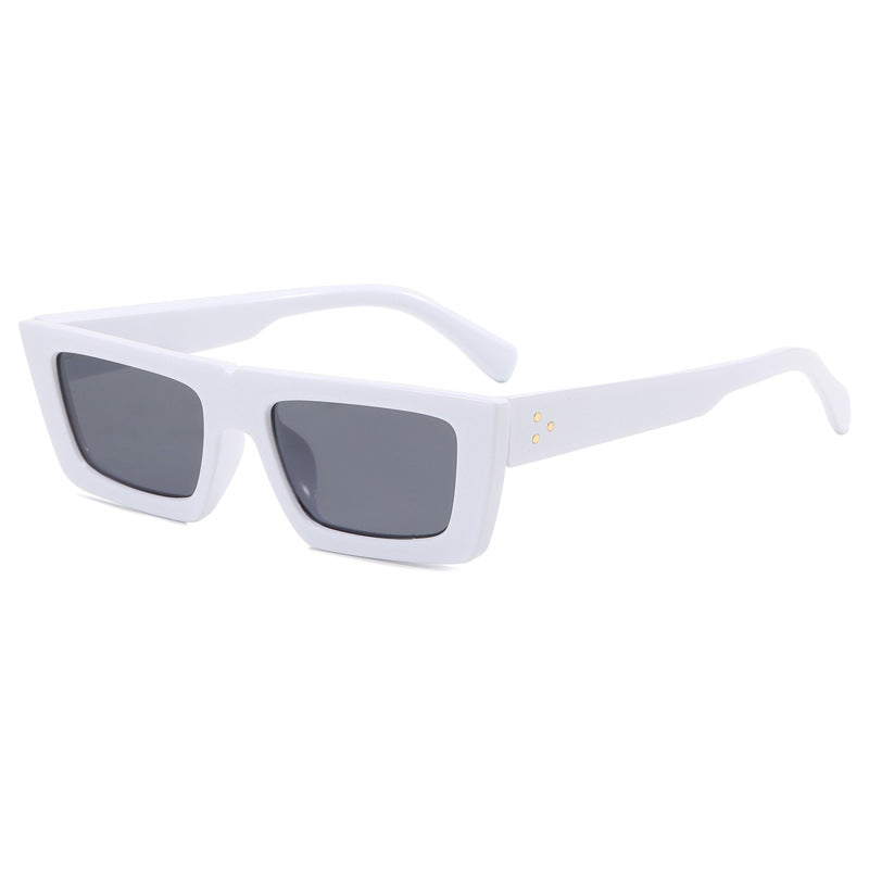 Damen modische quadratische Designer-Sonnenbrille mit polarisierten Gläsern Brehn