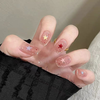 Verspielt Themen Press-On Nagelset Brehn