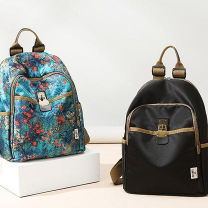 Blumenmuster Baumwollrucksack Brehn