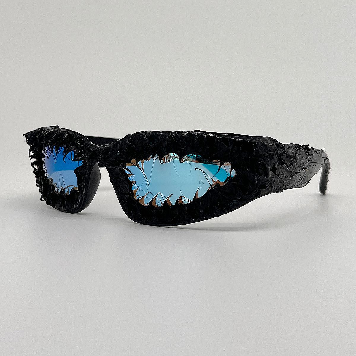 Damen einzigartige Sportsonnenbrille im futuristischen Design Brehn