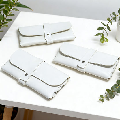 Elegante Kunstleder Clutch Tasche Brehn