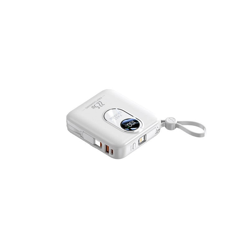 Tragbare Mini-Powerbank mit Schneller Induktionsladefunktion und Intelligenter Led-Anzeige Brehn