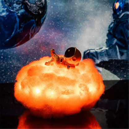 Astronaut Wolkenlicht