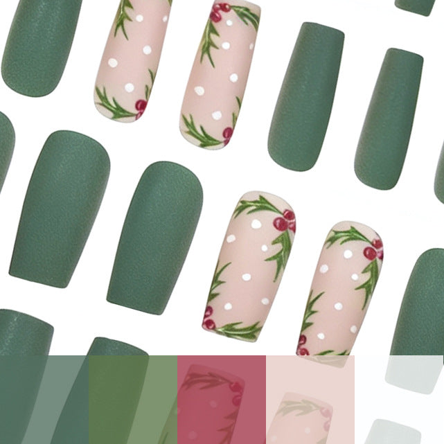 Festive Holly Nail Art Verbesserungen Brehn