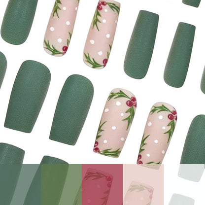 Festive Holly Nail Art Verbesserungen Brehn