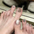 Premium dekoratives Press-On Nagelkunst Set Brehn