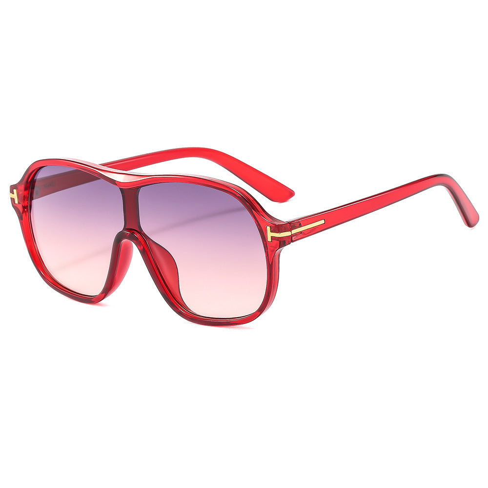 Oversized Urban Shield Sonnenbrille Brehn