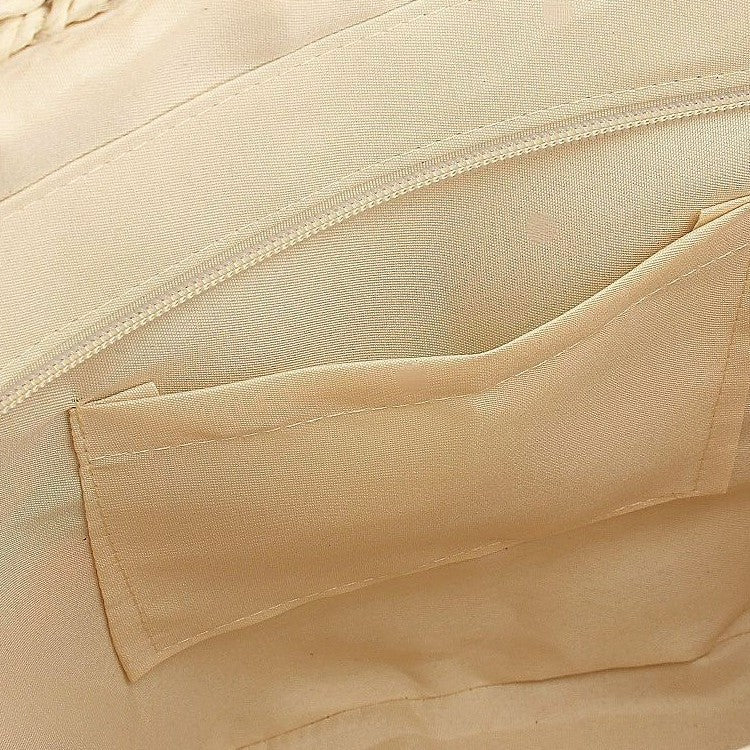 Handtasche mit Bunten Flechtdetails Brehn