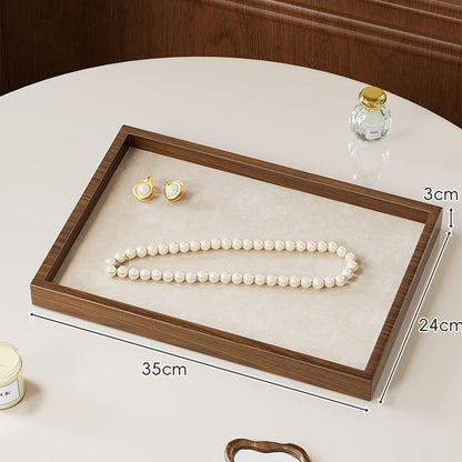 Zwölf-Fächer Bambus Schmuck Organizer Tray