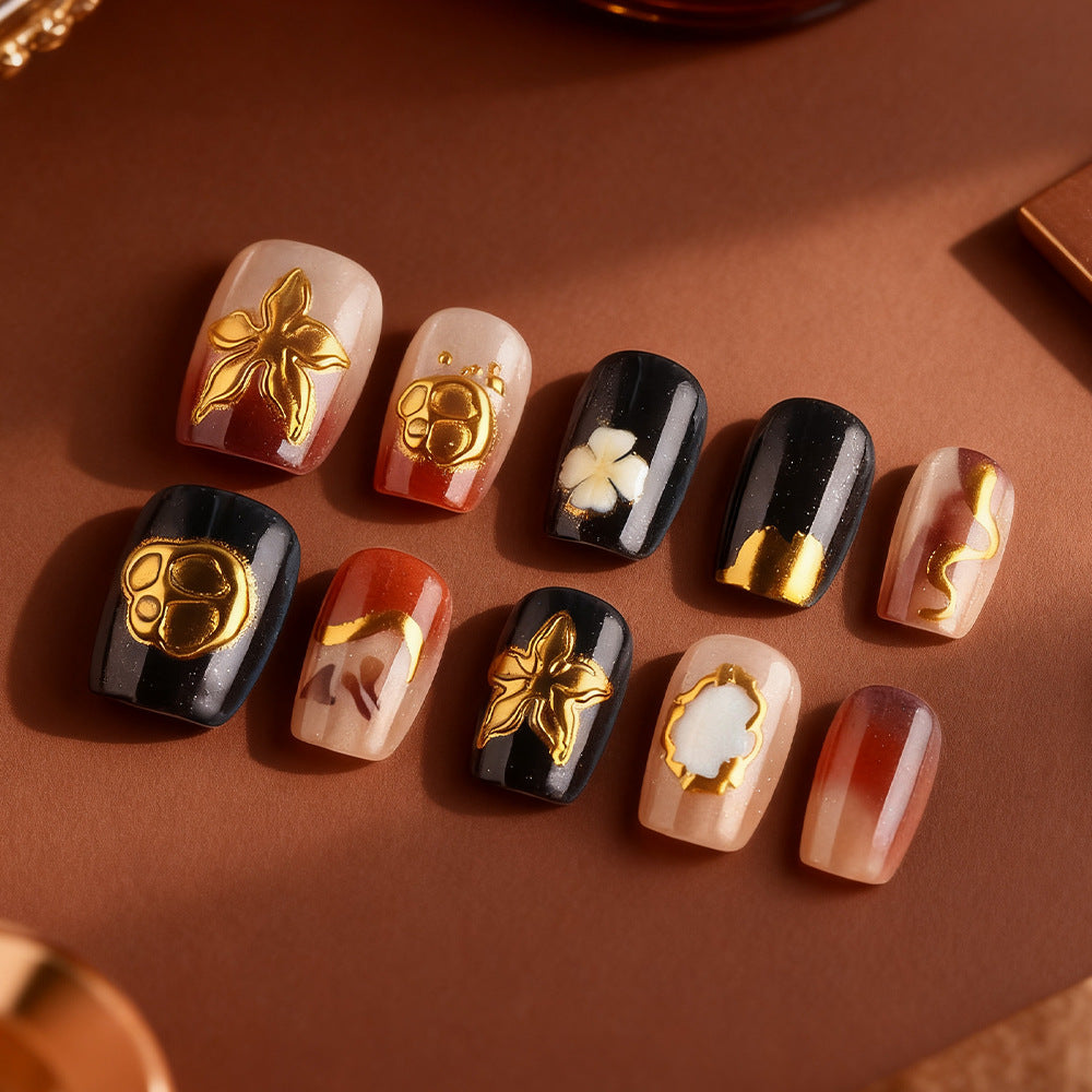 Gothic Themen Nagelkunst Set Brehn