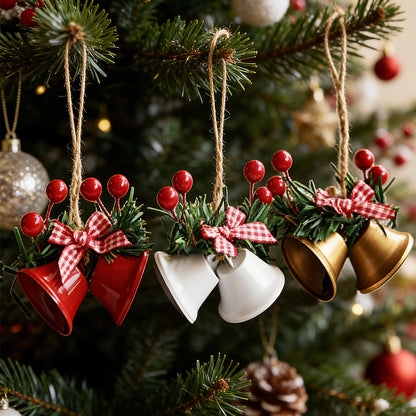 Nostalgische Weihnachtsklingel-Dekoration Brehn