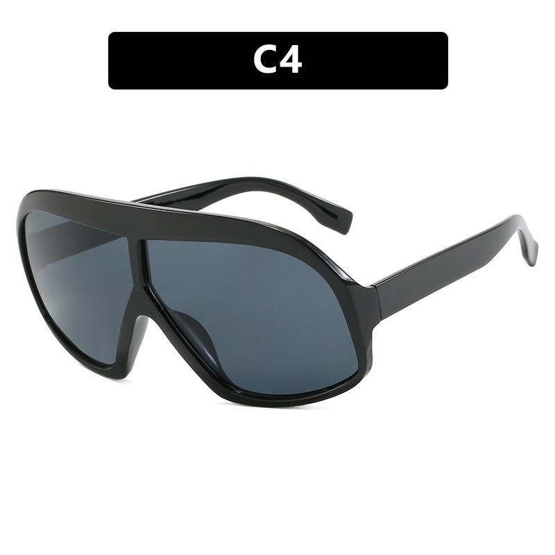 Damen modische Sport-Sonnenbrille im futuristischen Design Brehn