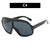 Damen modische Sport-Sonnenbrille im futuristischen Design Brehn
