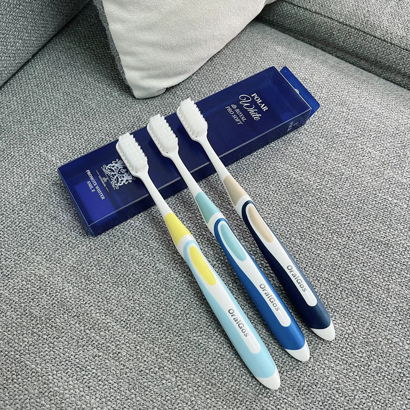 Ultra-weiche Triple-Head Borsten Zahnbürsten Set Brehn