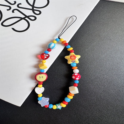 Funky Perlen Charm Lanyard Brehn