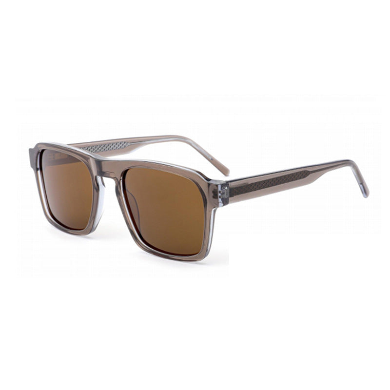 Damen Sonnenbrille mit stilvollem quadratischen Rahmen und polarisierten Gläsern Brehn