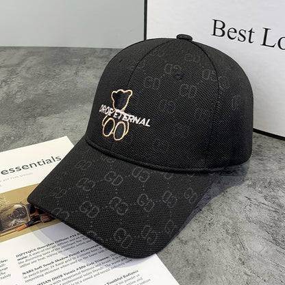 Unisex Texturierte Baumwoll-Baseballmütze Brehn