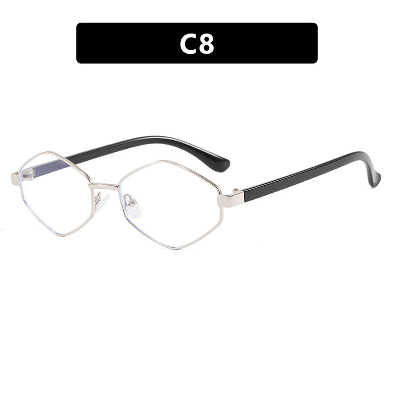 Damen geometrische modische Brille Brehn