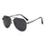 Retro-inspirierte Shield Sonnenbrille