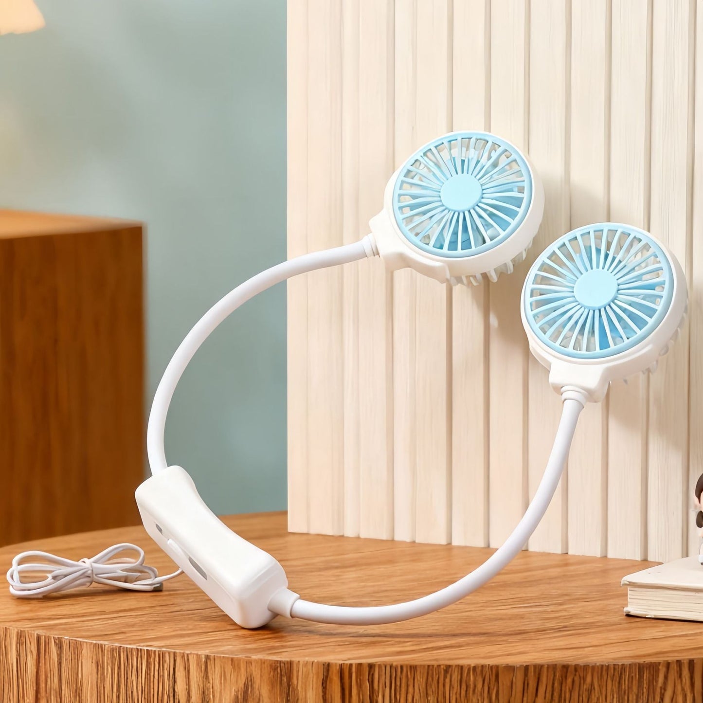 Frauen Tragbarer Hals Ventilator mit Flexiblem Design Brehn