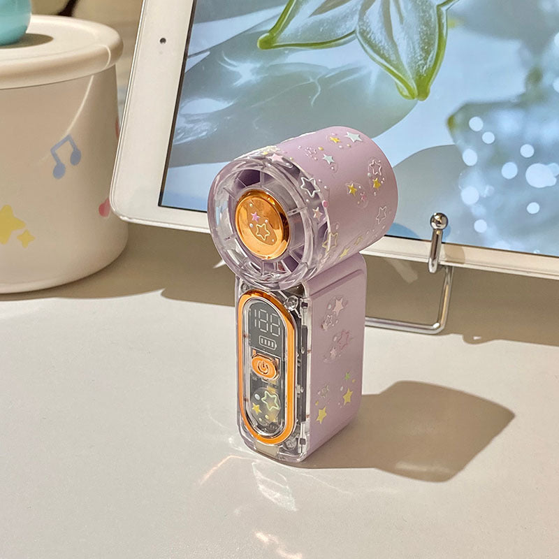 Tragbarer Mini Ventilator mit Led-Anzeige Brehn