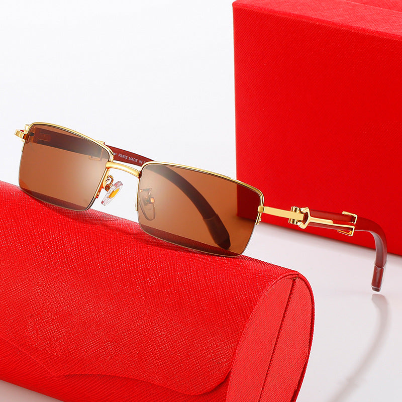 Damen modische Sonnenbrille mit elegantem Metallrahmen und hochwertigen Gläsern Brehn