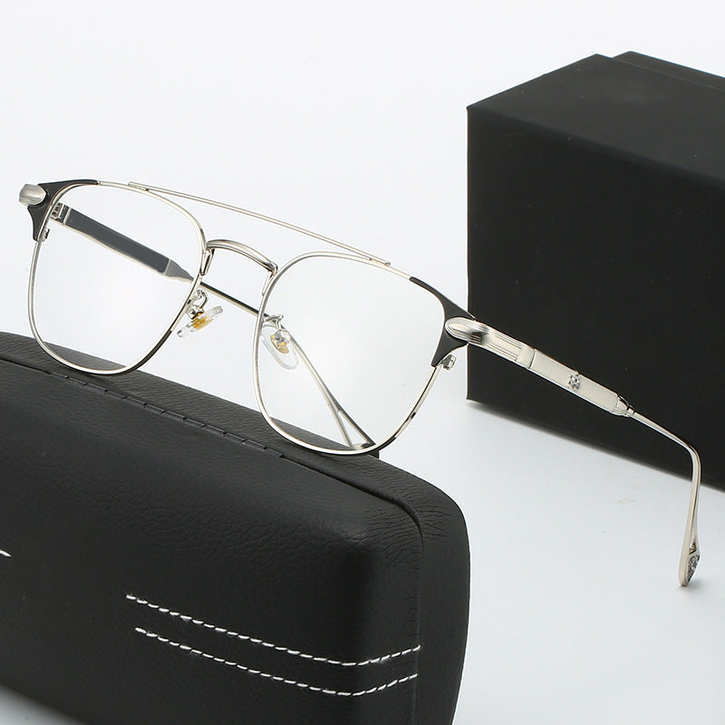Damen modische Halbrahmen Brille Brehn