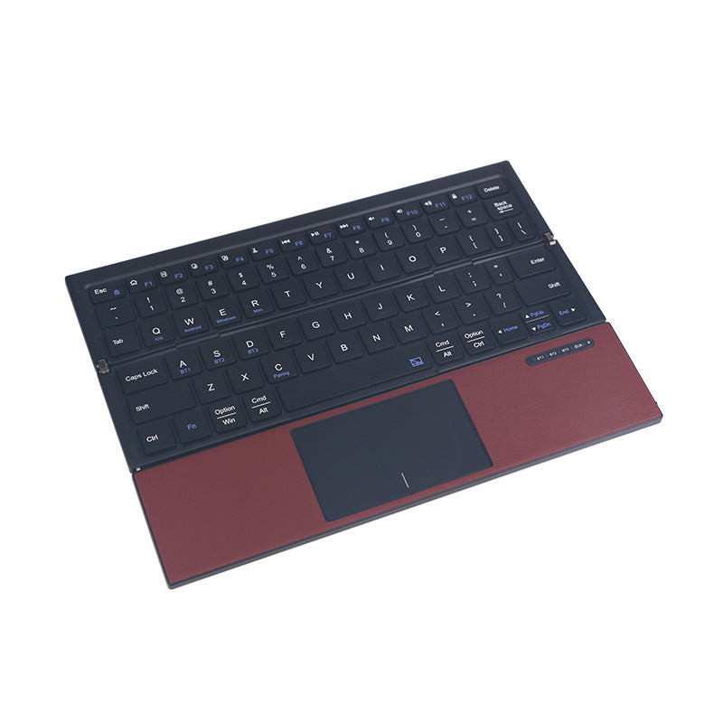 Kompakte kabellose Tastatur mit Touchpad Brehn