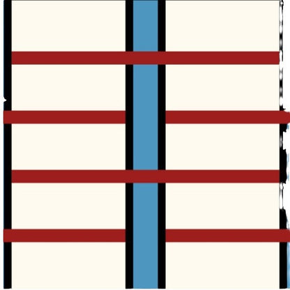 Modern Geometrisches Muster Brehn