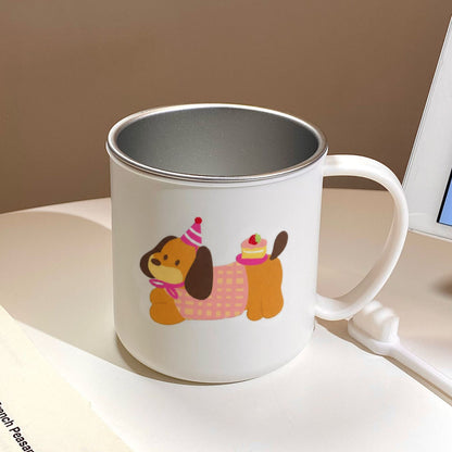Keramiktasse mit Charmantem Hundemotiv Brehn