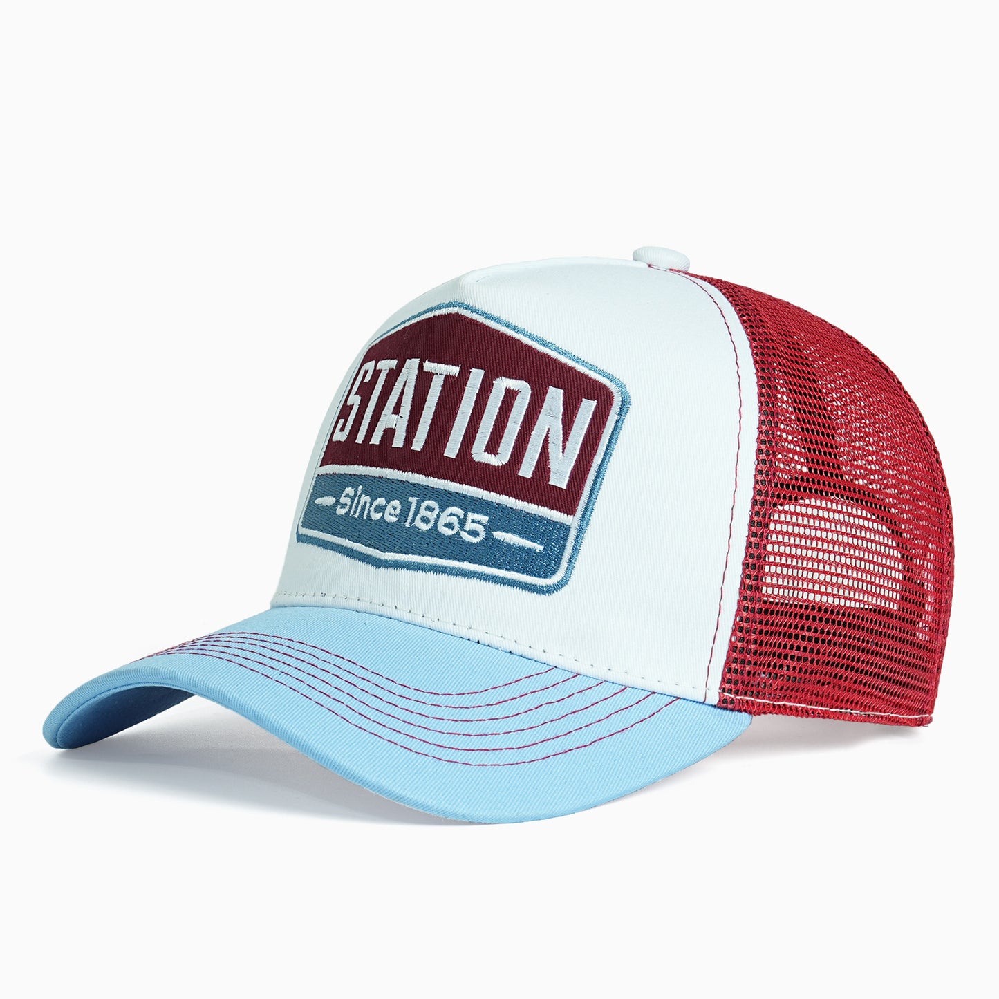 Damen Atmungsaktive Trucker Cap mit Vintage-Design Brehn