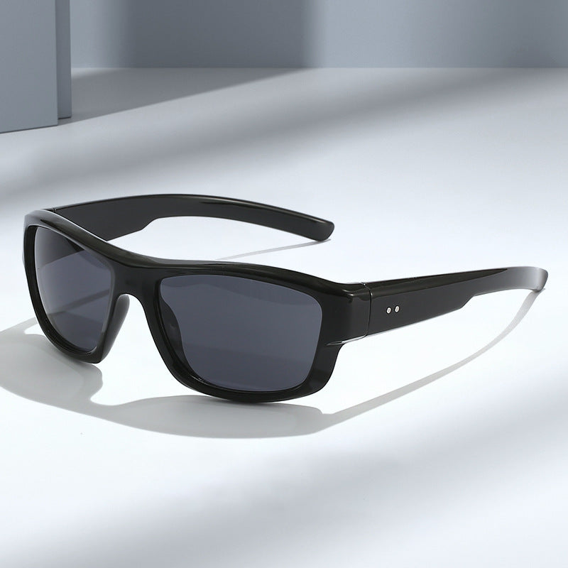 Damen Sport-Sonnenbrille mit robustem Rahmen und UV-Schutz Brehn