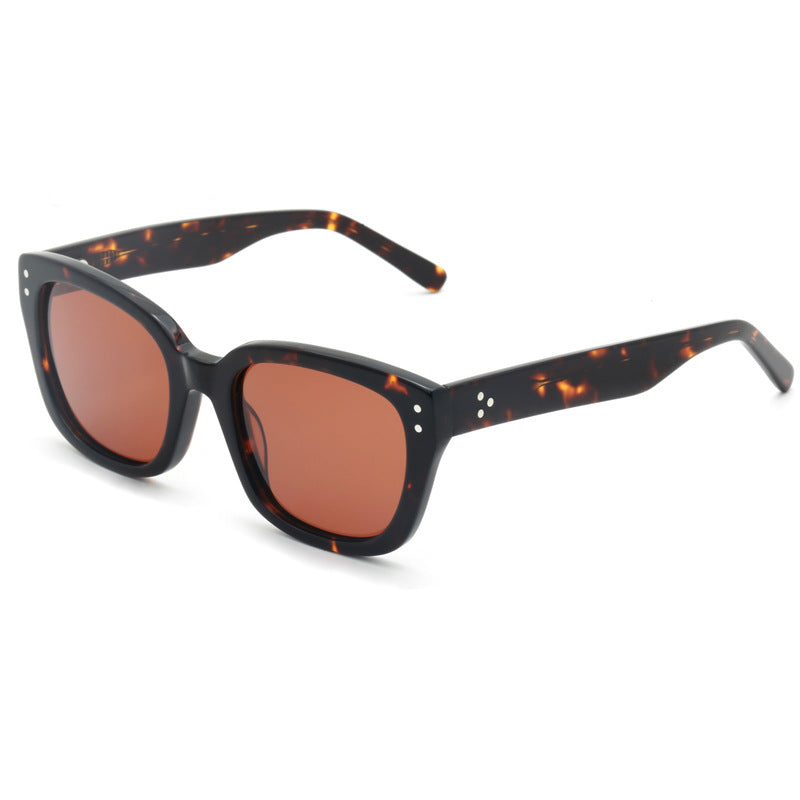 Damen modische Sonnenbrille mit einzigartigem Marmorierungseffekt Brehn