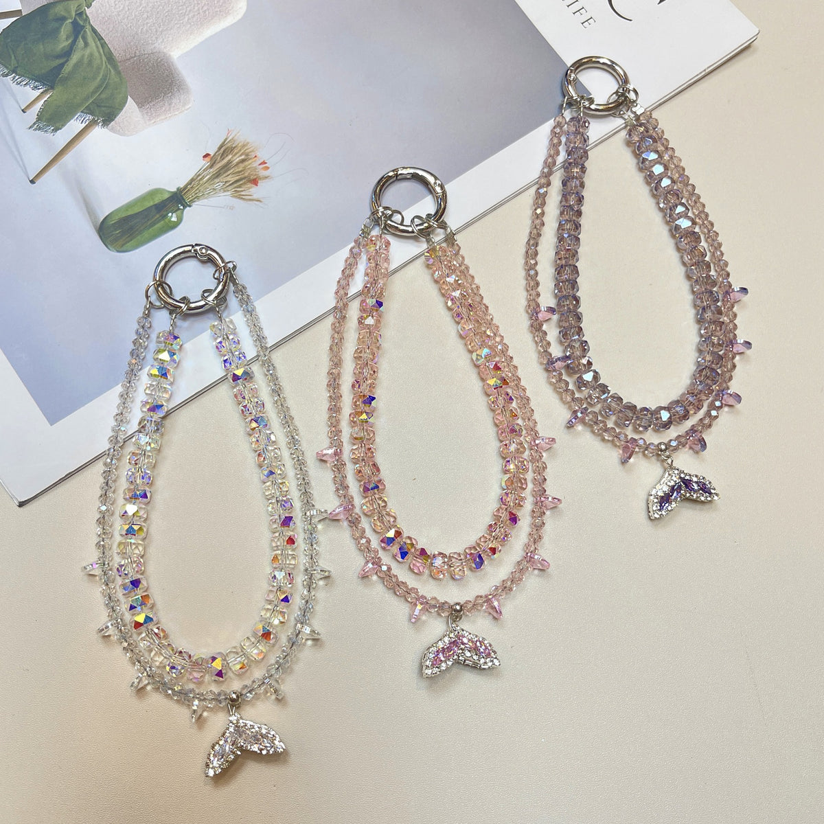 Eleganter Statement Charms Schlüsselanhänger Brehn