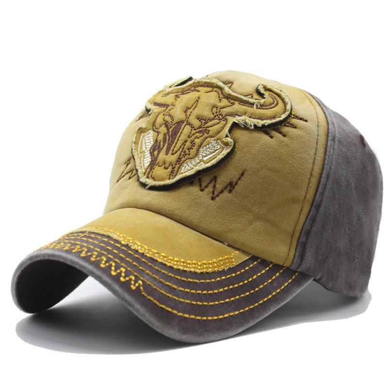 Herren Bestickte Westernstil Mütze Brehn