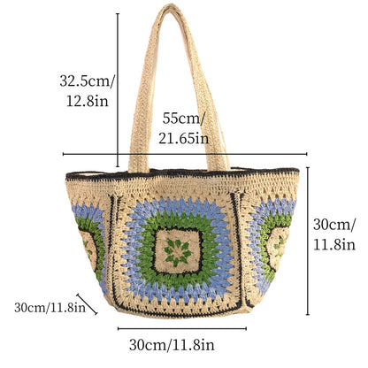 Umhängetasche mit Einzigartigem Granny-Square-Design Brehn
