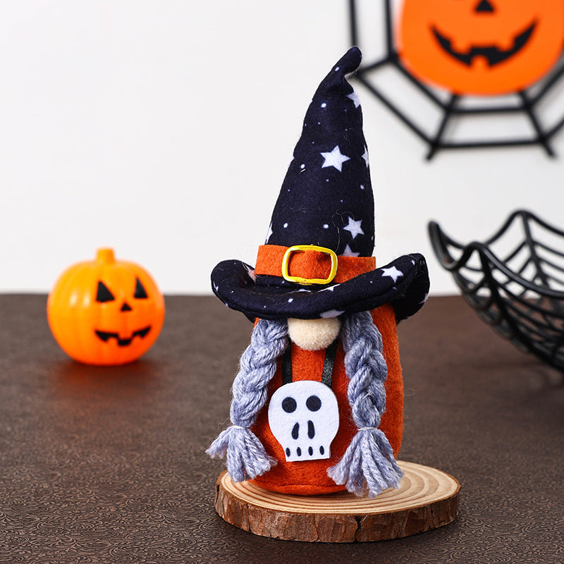 Dekorative Halloween Gnome Figur Brehn