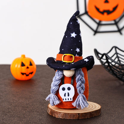 Dekorative Halloween Gnome Figur Brehn