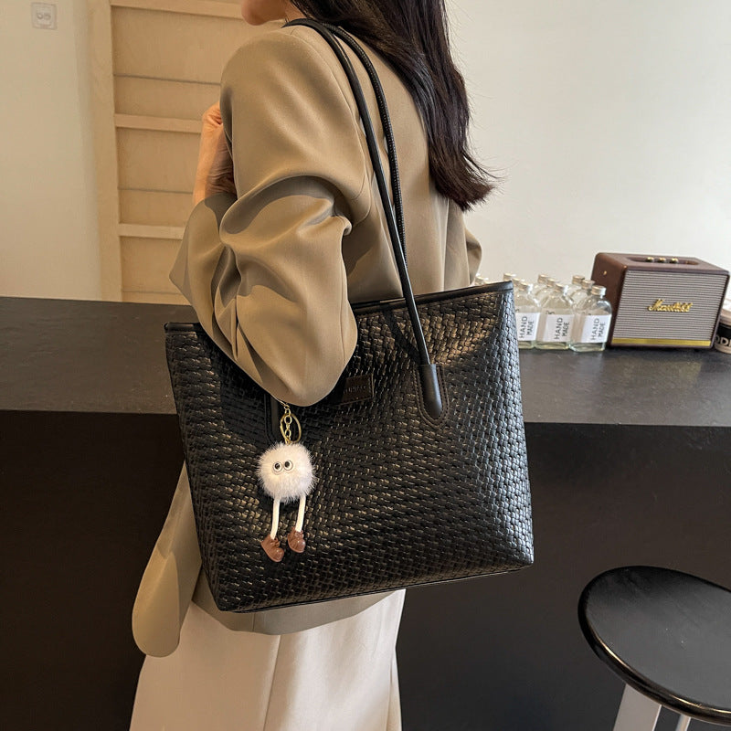 Gewebte gemusterte Schultertasche Brehn