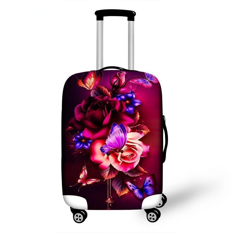 Damen Hartschalenreisekoffer mit floralem Design Brehn
