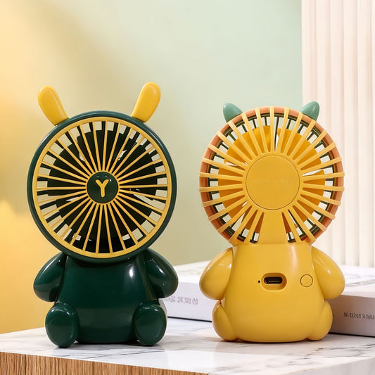 Damen Süßer Handventilator im Tierdesign Brehn